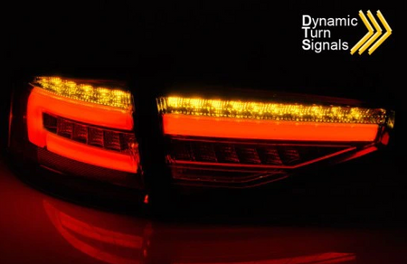 LED ŽÁROVKY AUDI A4 B8 12-15 SEDAN R-SMOKE DTS