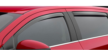 Deflektory čelního skla SKODA OCTAVIA 2 II 4ks
