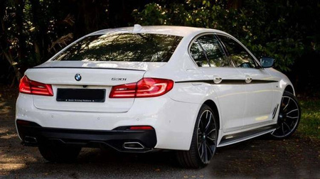 DIFUZOR BMW G30/G31 SEDAN/TOURING 17- PIANO BLACK