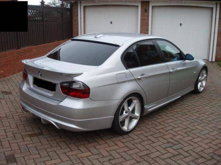 SPOILER BMW E90 05-11 ABS MATNÁ ČERNÁ TYP AC