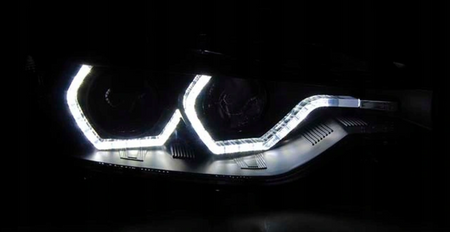 Světla Bmw F30 F31 11-15 Led Black Drl Xenon D1s