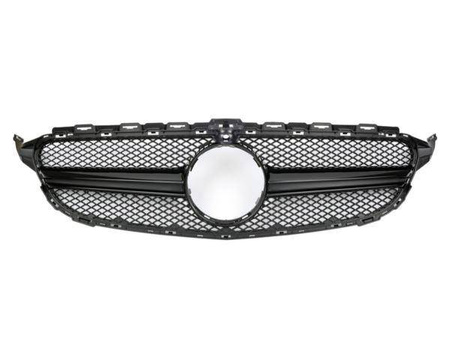 MŘÍŽKA MERCEDES W205 14-18 LOOK AMG C63 360K BLK