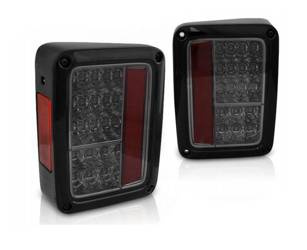 Světla Chrysler Jeep Wrangler Jk 07-18 Led Smoke