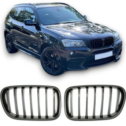 MŘÍŽKA BMW F25 10-14 LESKLÁ ČERNÁ