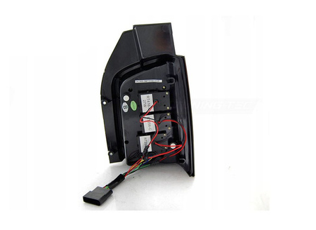 LED žárovky Vw T5 10-15 červená bílá Full Led Dts