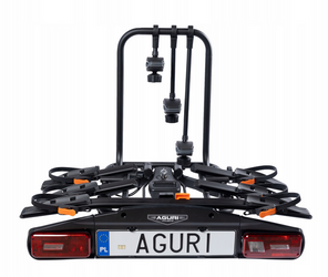 Nosič kol na tažné zařízení Aguri Active Bike PRO pro 4 kola BL