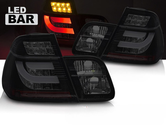 Zadní světla LED v černém kouři pro BMW E46 Sedan 2001-2005