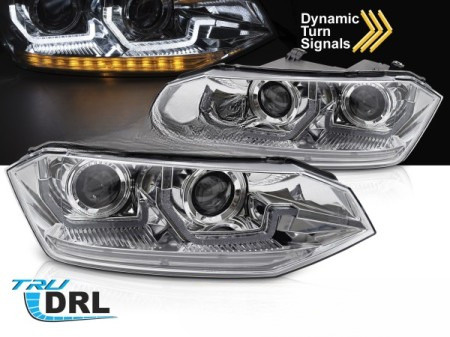 LED DRL světlomety VW Polo VI 2G (2017-2021) | Dynamická směrová světla