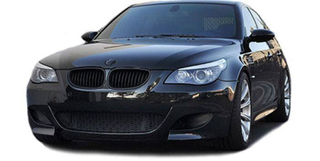 NÁRAZNÍK BMW E60 07/03-03/07 LOOK M5 PDC+SRA S/T