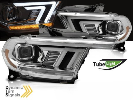 CHROM LED světlomety CHROM LED světlomety Dodge Durango 2010-2013