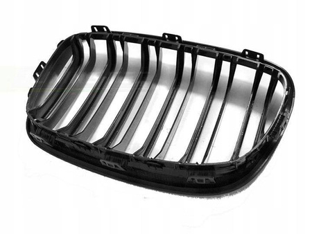 Lesklá černá dvojitá mřížka pro BMW F20 F21 11-14