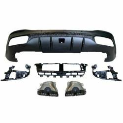 DIFUZOR MERCEDES GLE C167 TIPY ČERNÉ