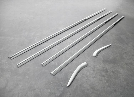 Lišty na boční okna Citroen C-Elysee 2012+