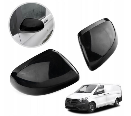 Kryty zpětných zrcátek pro MERCEDES VITO III W447 2014-