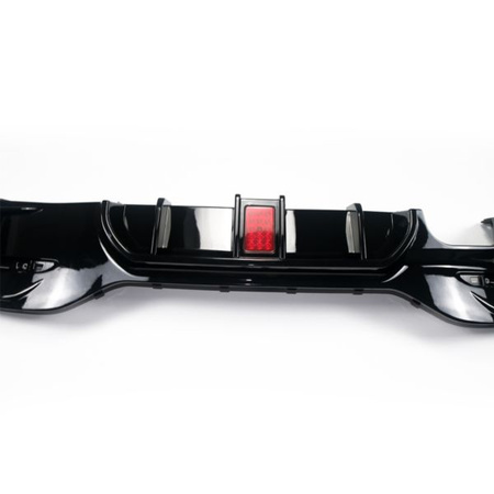 DIFUZOR BMW F20 F21 15-19 MTECH LESKLÁ ČERNÁ LED