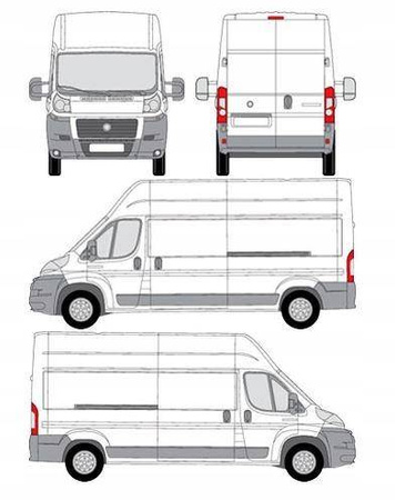 Střešní nosič Citroen Jumper L3H3