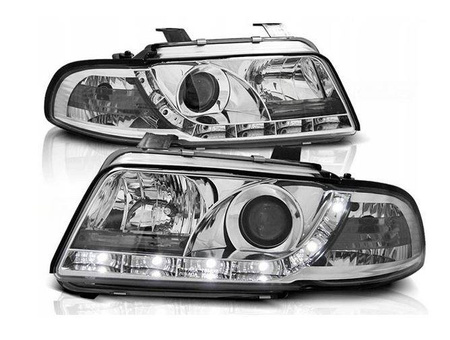Audi A4 B5 CHROM DAYLIGH světlomety