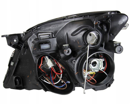 Světelné kroužky světlometů Opel Vectra C 