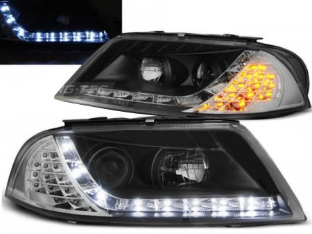 VW Passat B5 3BG FL BLACK DAYL světlomety