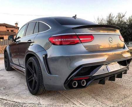 SPOILER ZADNÍCH DVEŘÍ MERCEDES GLE COUPE C292 LESKLÝ BL