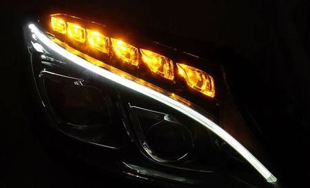 True Drl LED světlomety pro Mercedes W205 14-18