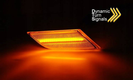 Dynamické led indikátory bílé pro vw t6 20-